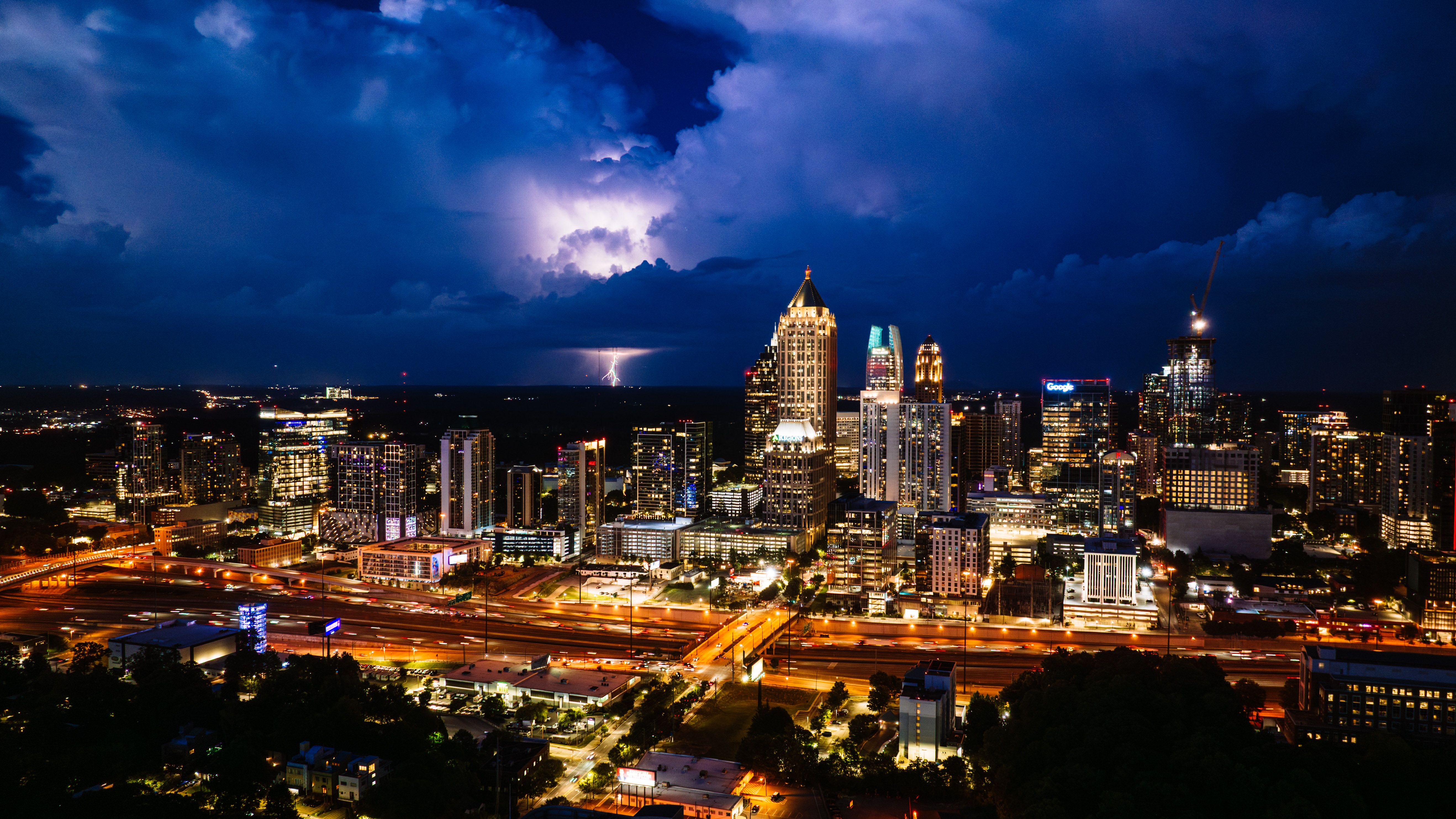 Metro Atlanta skyline representing ProLine Reception serving Atlanta area businesses